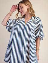 Gina Striped Dress