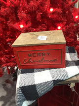 Metal Christmas Box