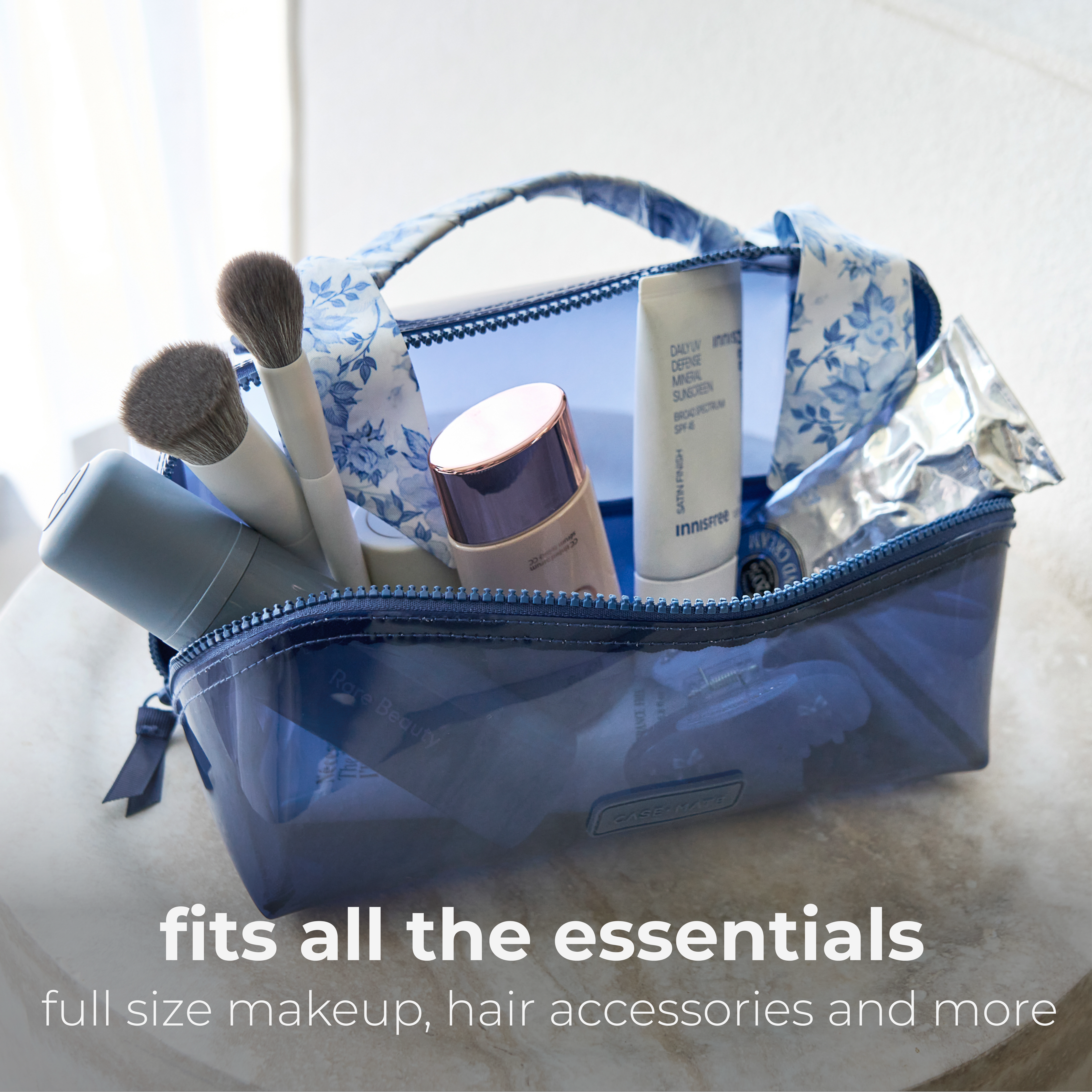 Jelly Cosmetic Bag – Something Navy Twilly Makeup Bag