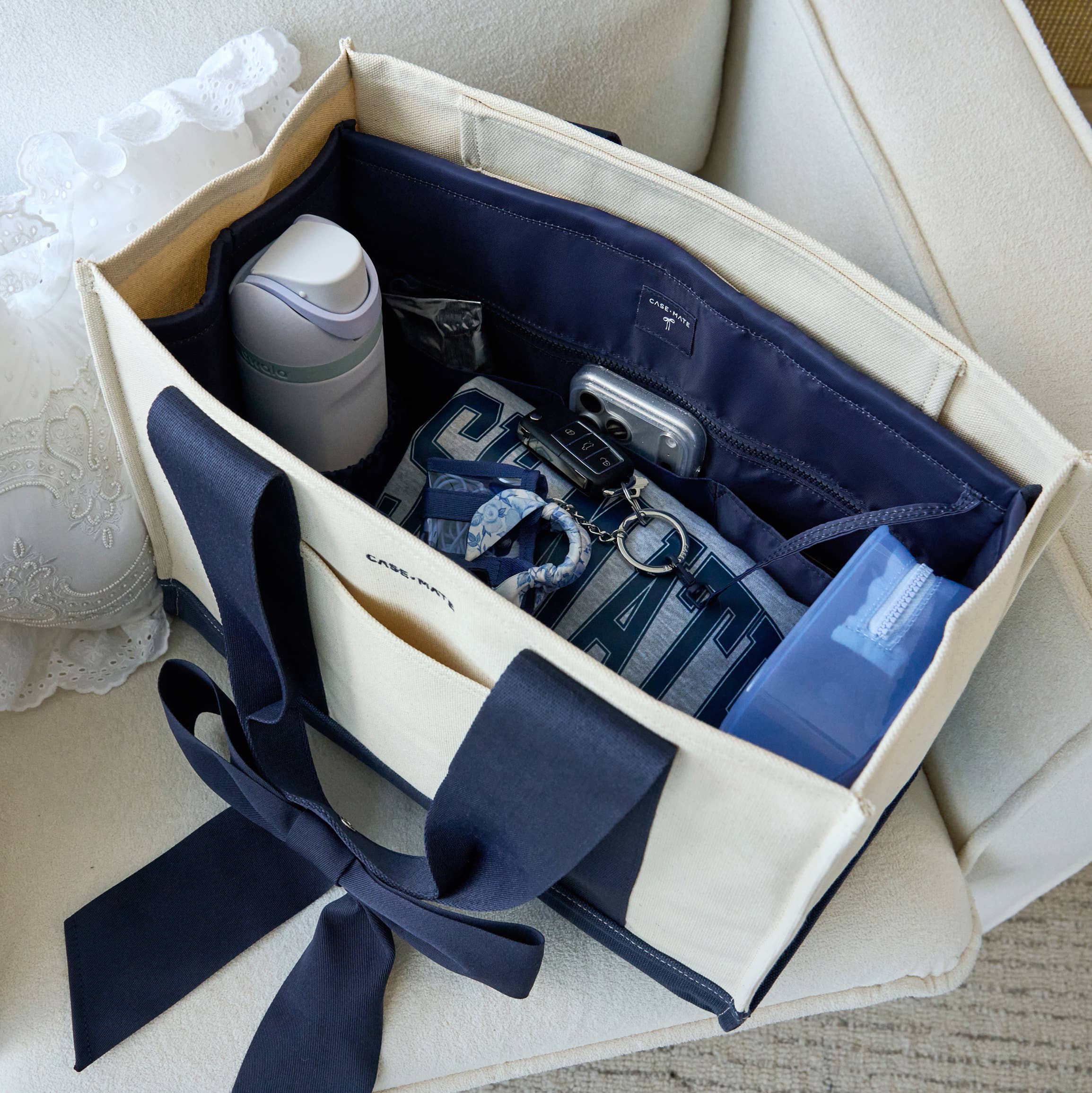 Case-Mate Tote Organizer Insert - Oxford Navy (Classic Size)