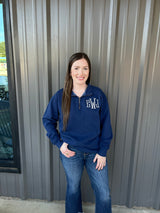 Monogrammed Comfort Colors Quarter Zip