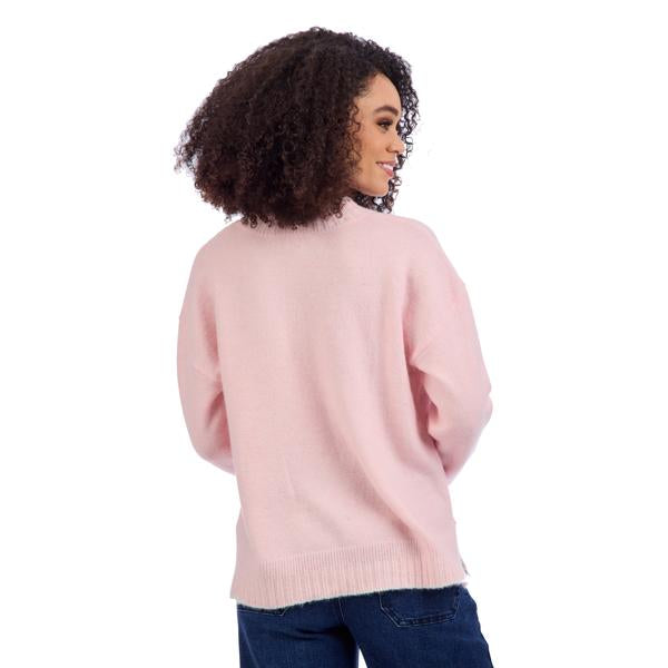 Wilder Bow Sweater Pink