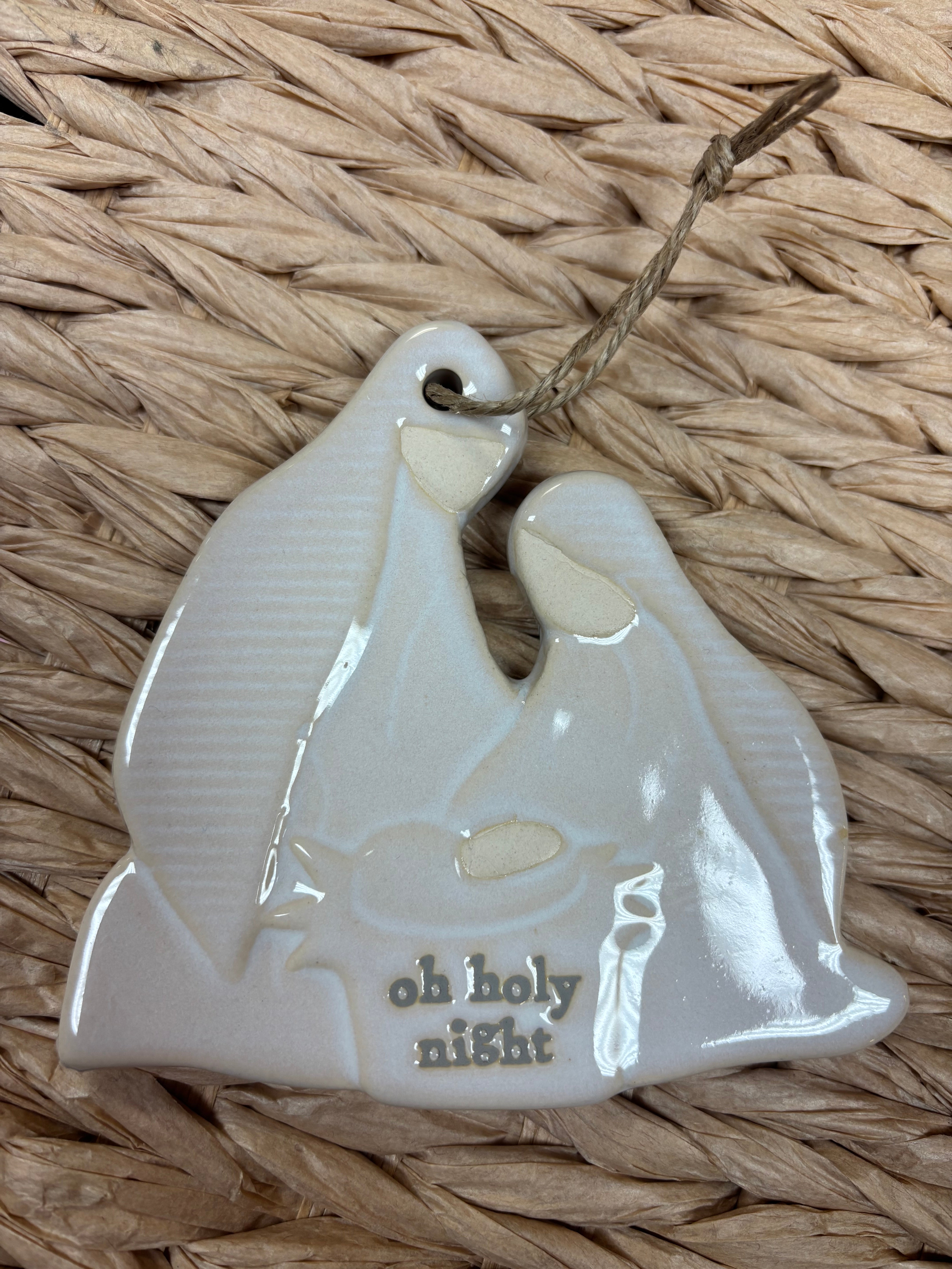 Oh Holy Night Nativity Ornament