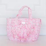 Quilted Bow Diaper Bag
