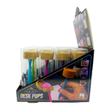 Fun Doh Squishy Dumpling Pen Desk Pop Variety - 12/Display