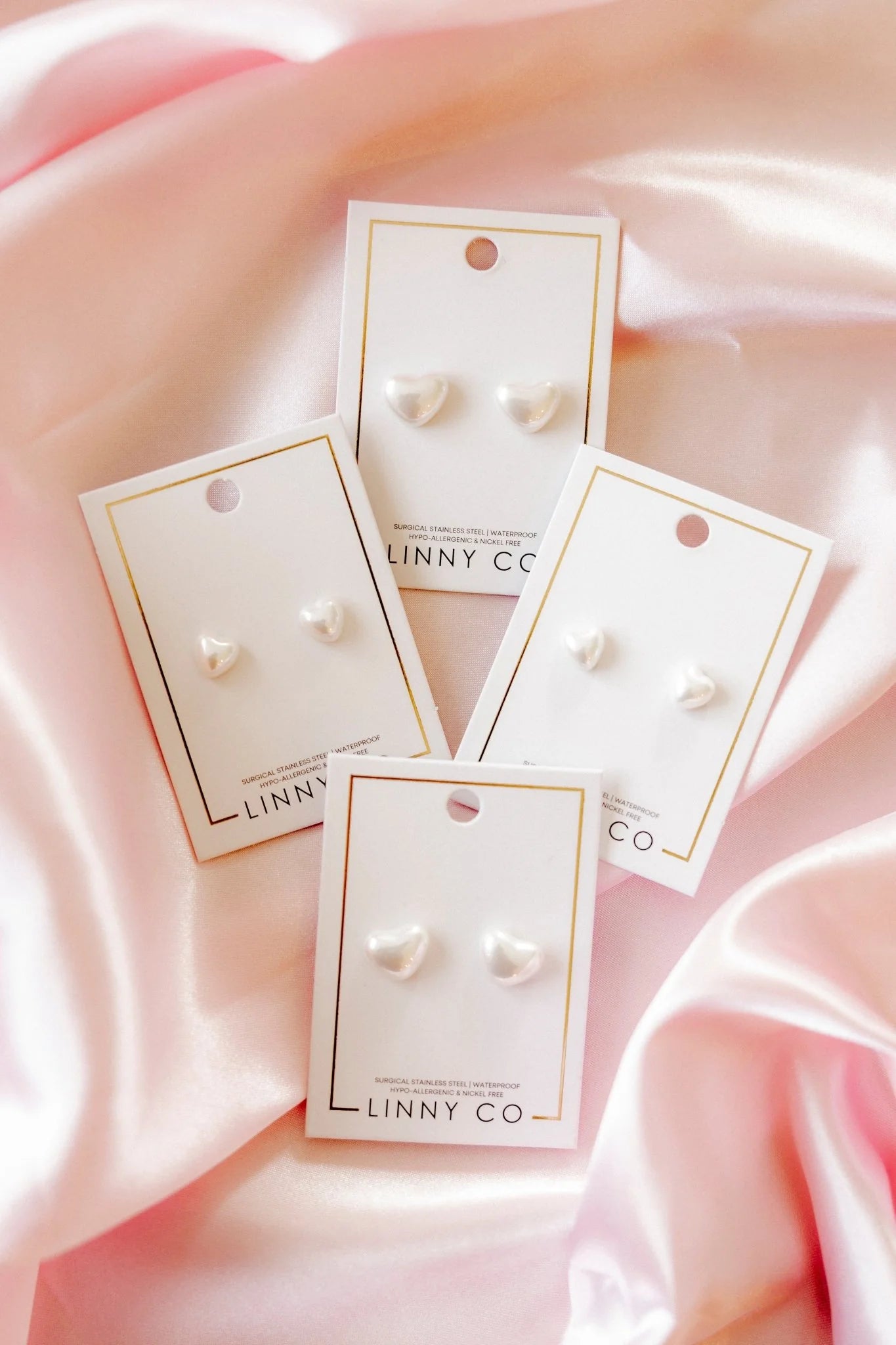 Linny Co Lucia Small Screwback Earrings