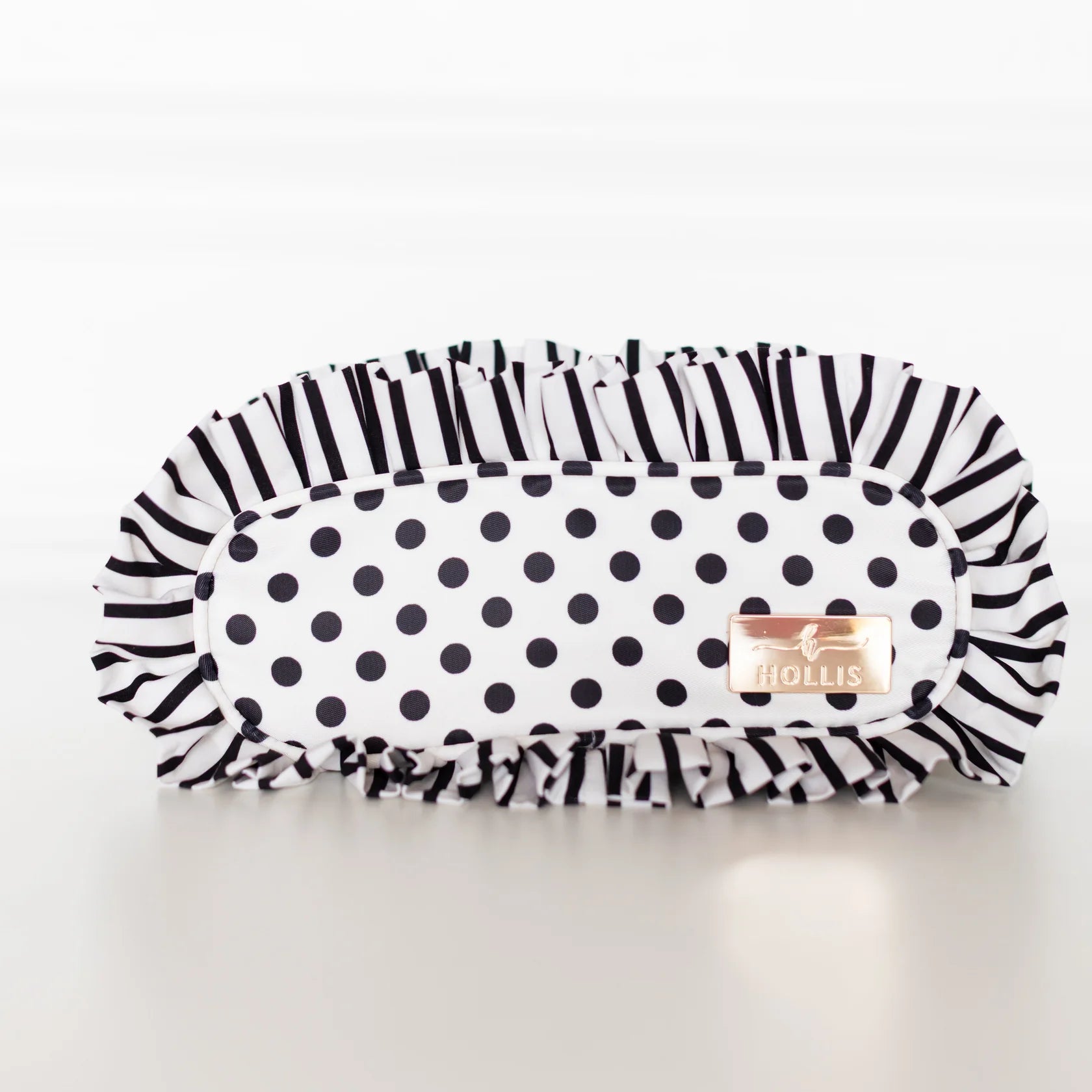 Ruffled Nylon Pencil Bag
