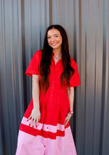 Aurora Striped Dress