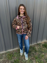 Fantasy Quilted Leopard Jacket