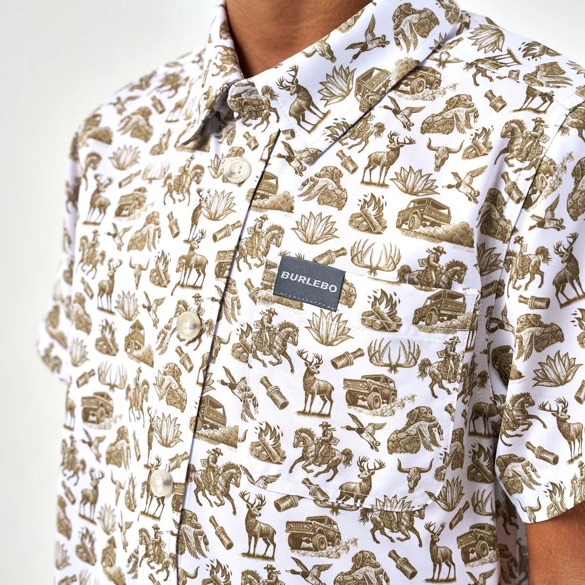 Youth Into The Wild Button Up