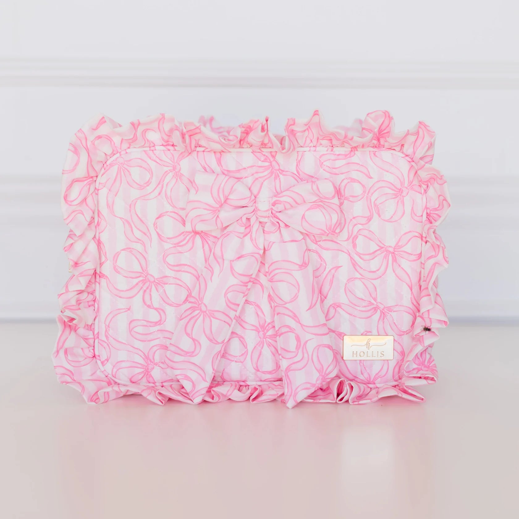 Quilted Bow XL Pouch