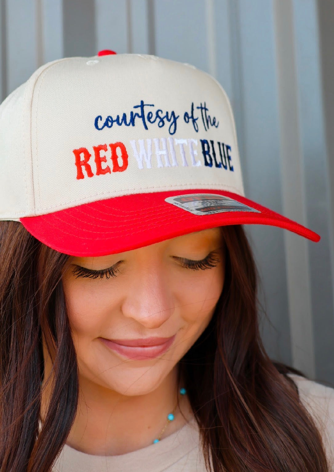 Courtesy Of The RW+B Embroidered Cap