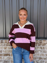 Jade Striped Sweater