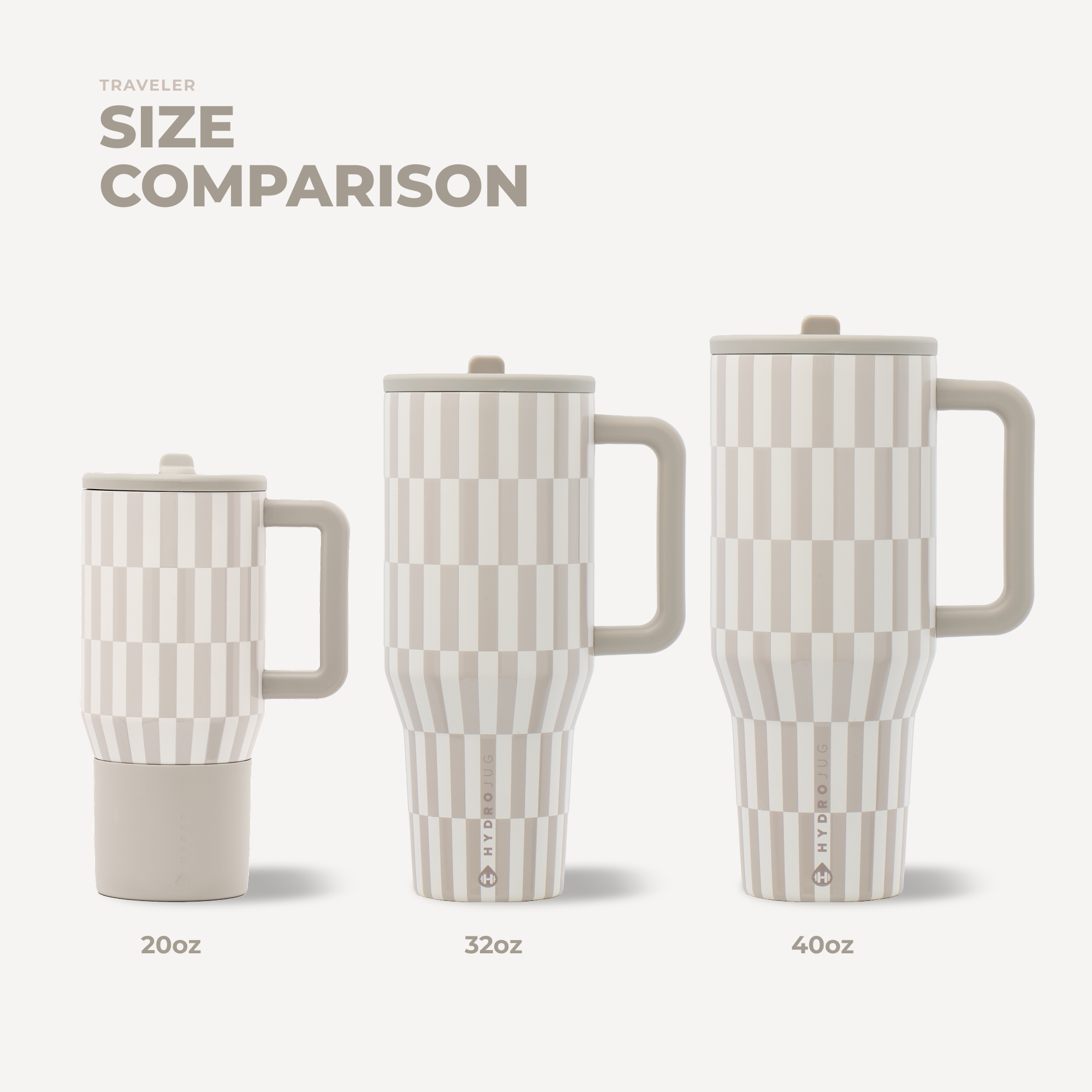 Latte HydroJug 40 oz Traveler Tumbler