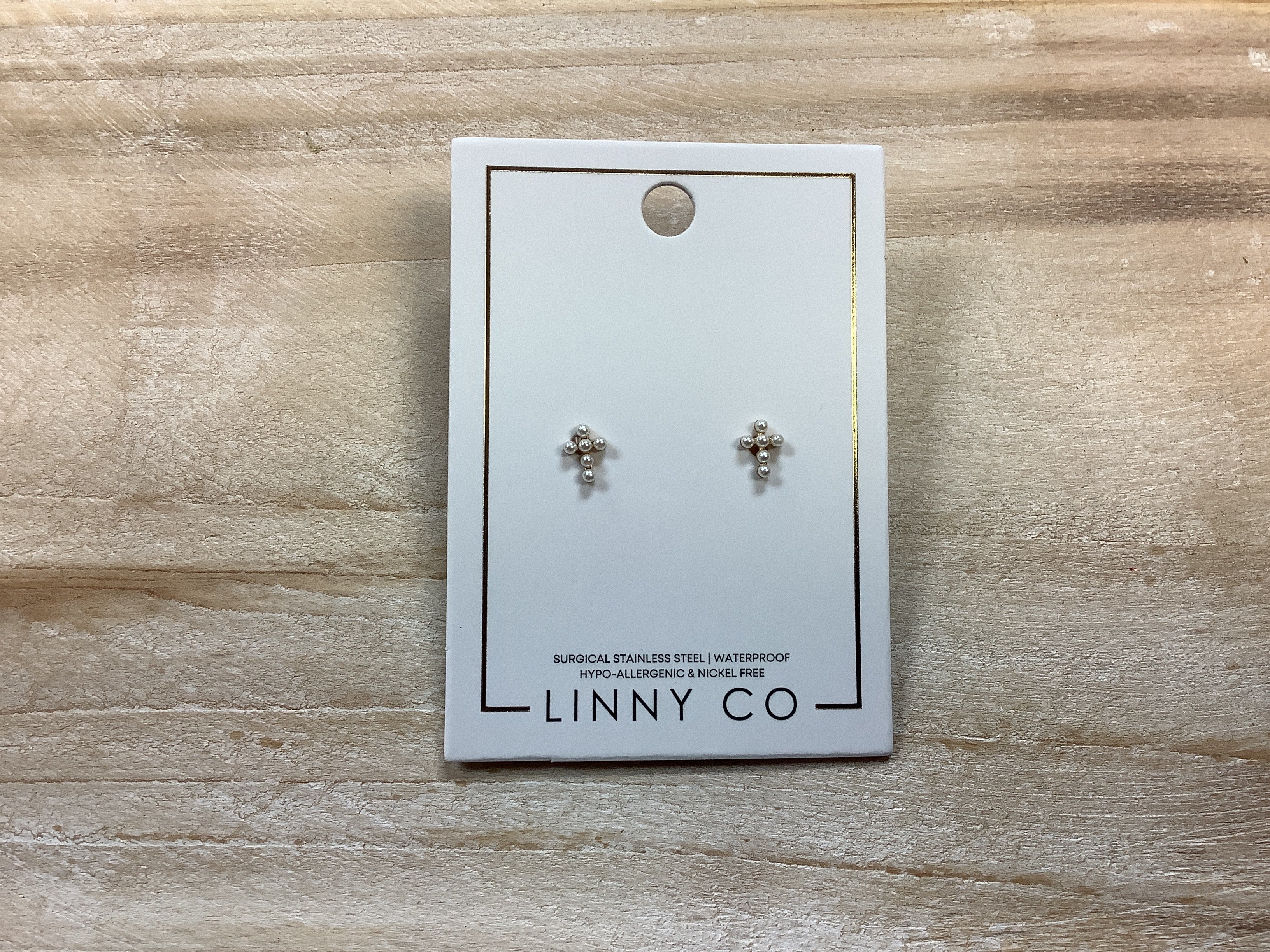 Linny Co Clara Cross Pearl