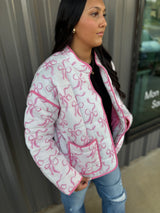 Cher Block Print Jacket