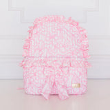 Quilted Bow Backpack
