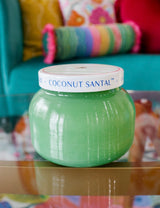 Coconut Santal Artisan Signature Candle 19oz
