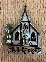 Fused Glass Church Plate