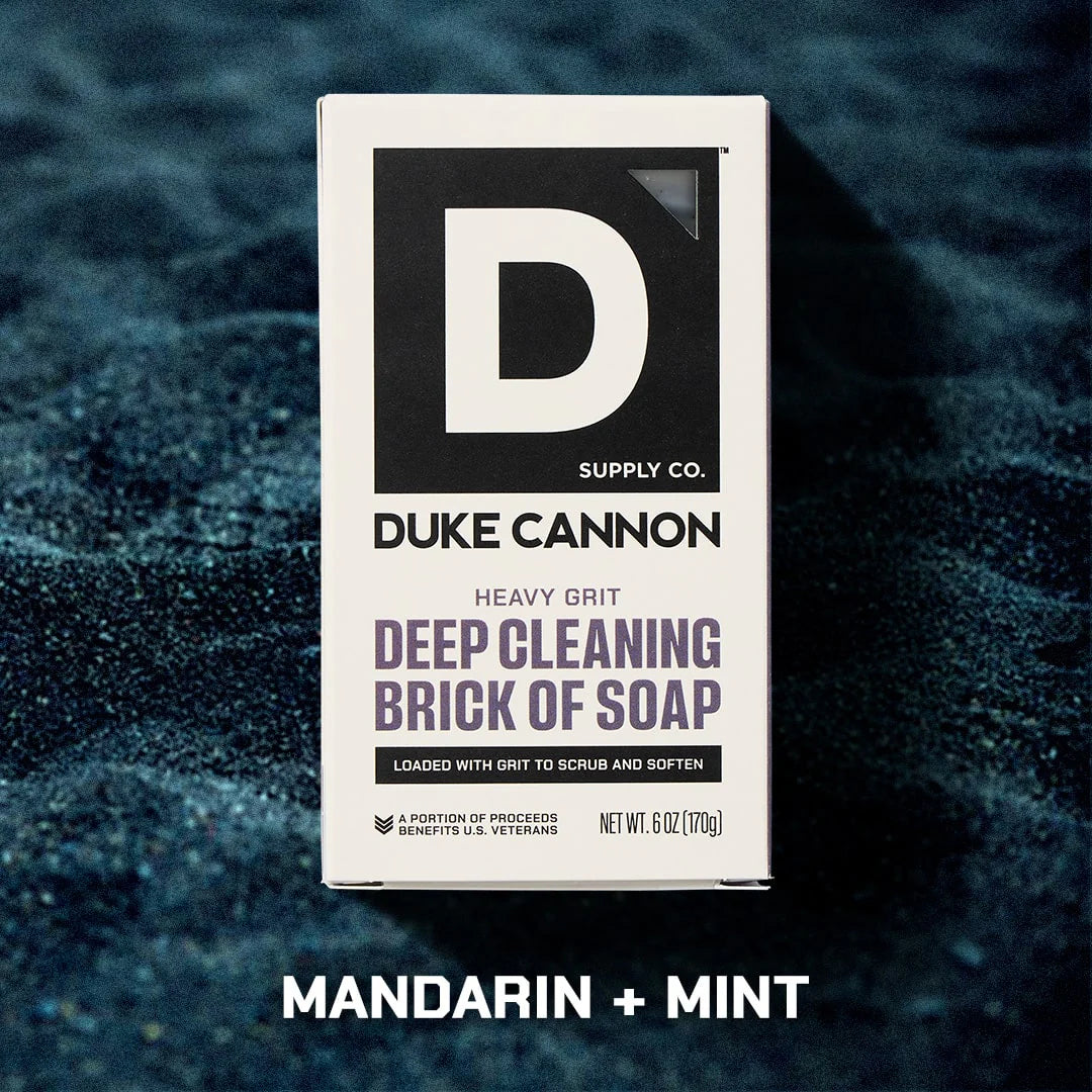 Duke Cannon Heavy Grit Deep Cleaning Brick Of Soap
