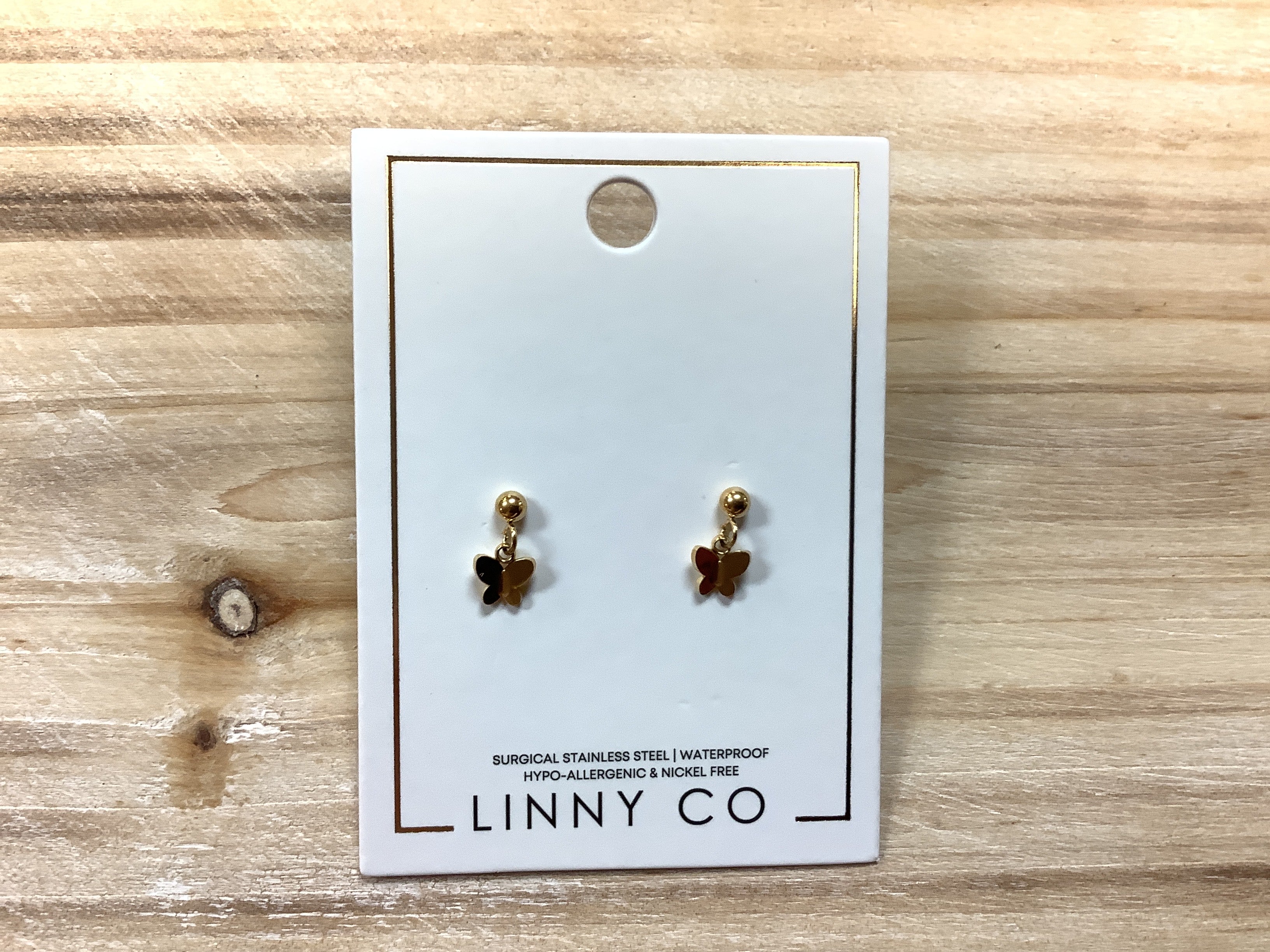 Linny Co Millie Butterfly Earrings