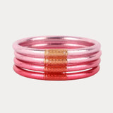 Carousel Pink Serenity Prayer Bangles