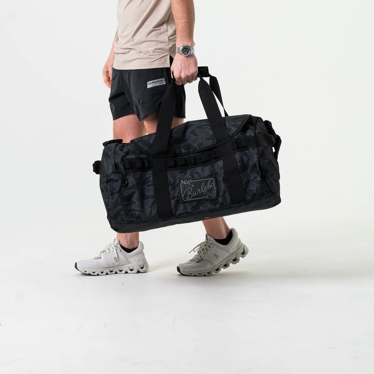 Burlebo Black Camo Duffle