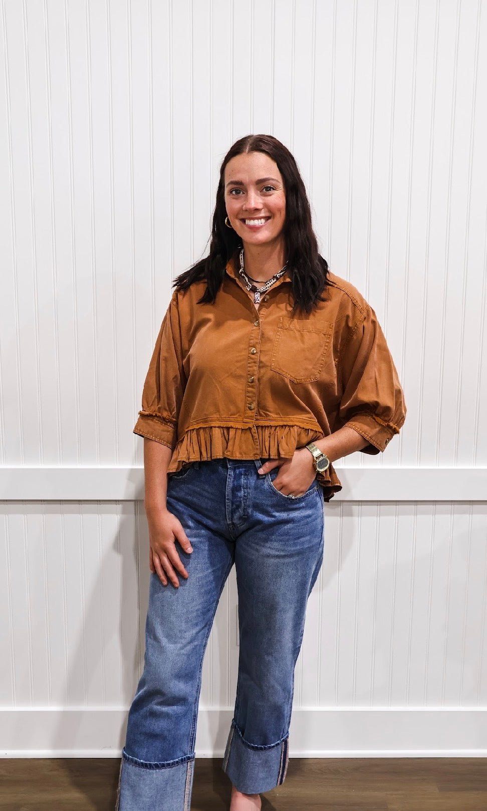 Claire Button Down Shirt