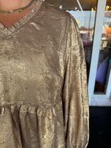 Gold Shimmer Blouse