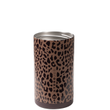 Brown Leopard HydroJug 16 oz Can Cooler