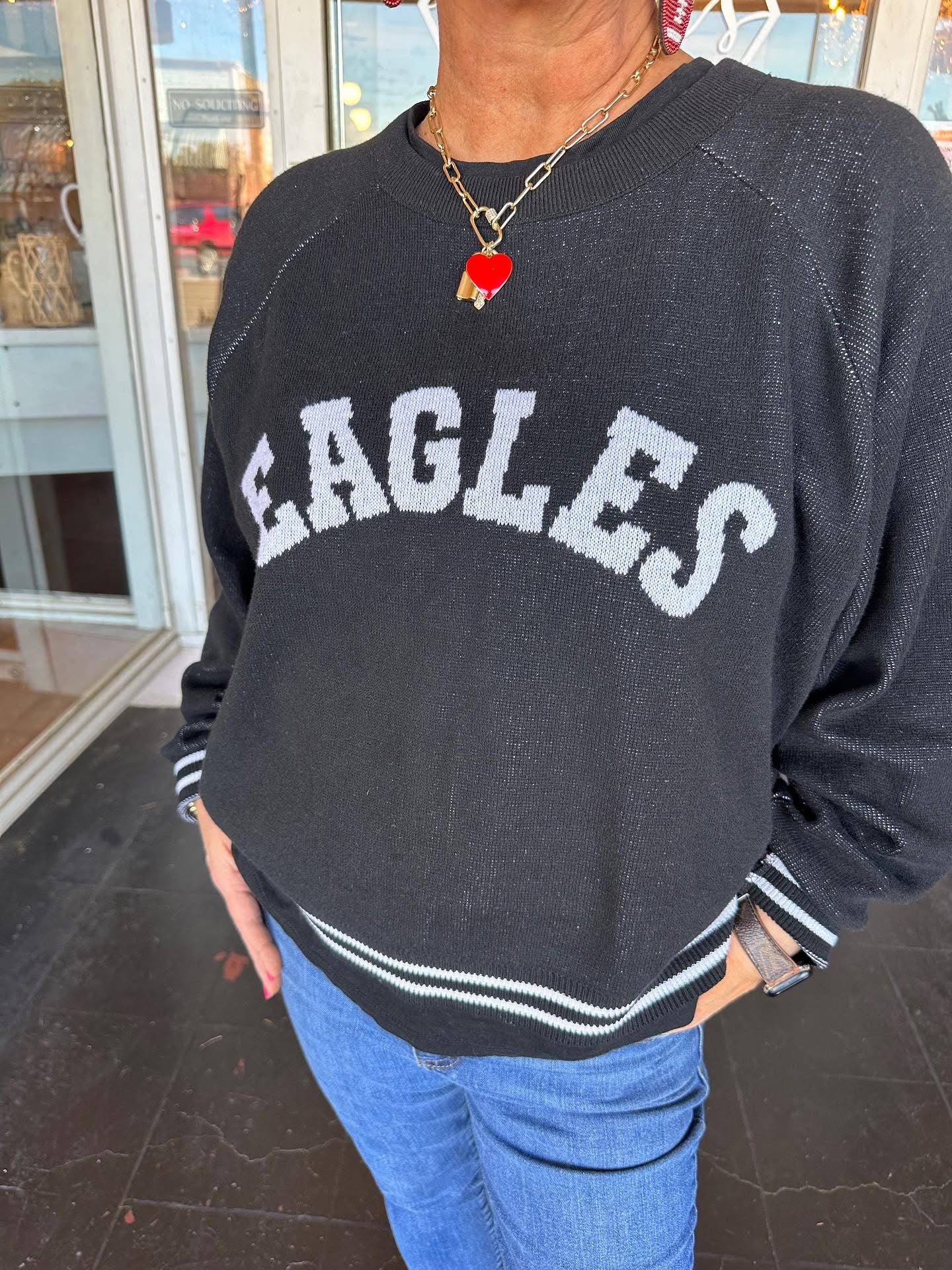 Rusk Eagles Sweater