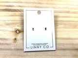 Linny Co Micro Bar Earrings