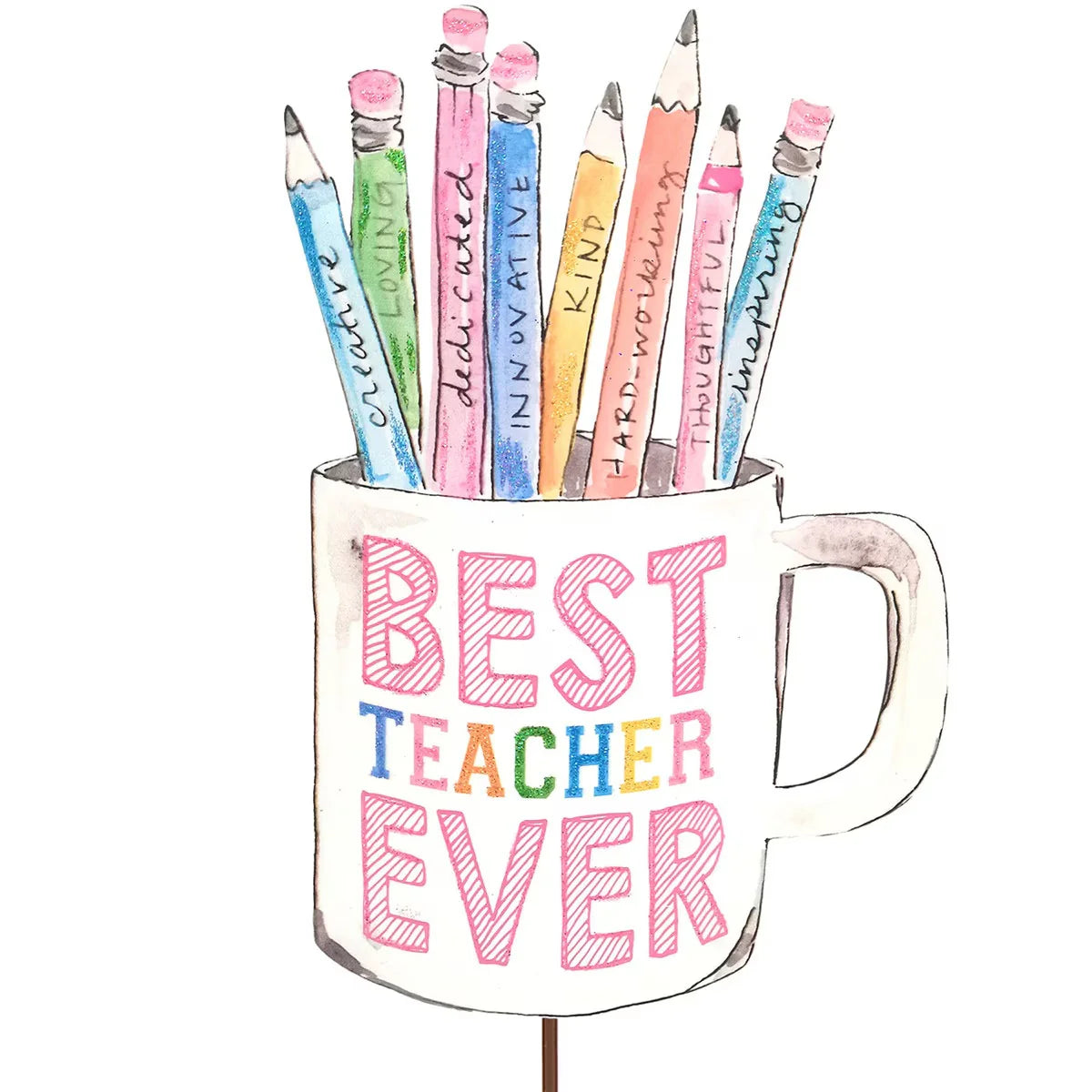 The RoundTop Collection Beck's "Best Teacher Ever" Cup