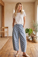 Monroe Denim Barrel Pants