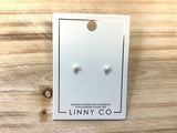 Linny Co Payton Pearl 3mm Earrings