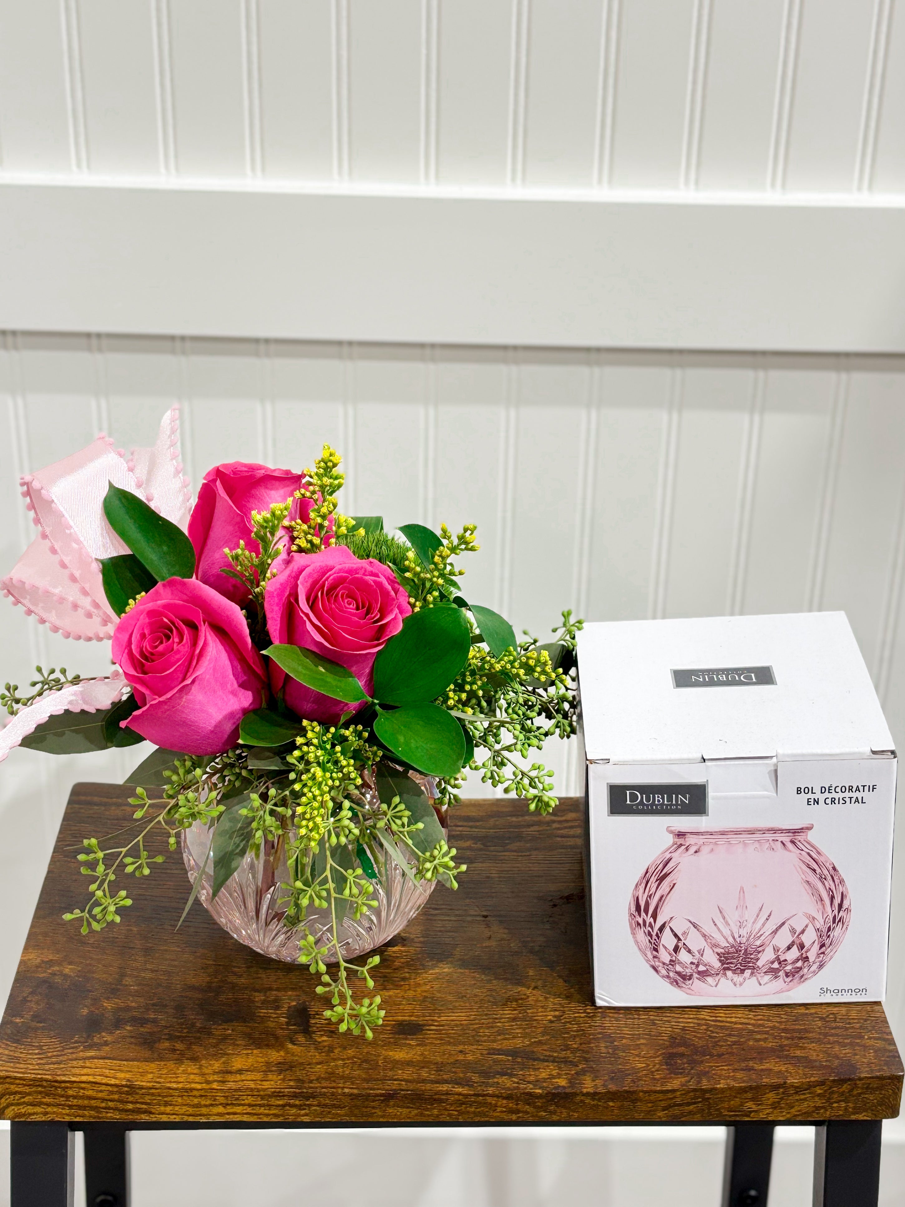 Keepsake Crystal Rose Bowl