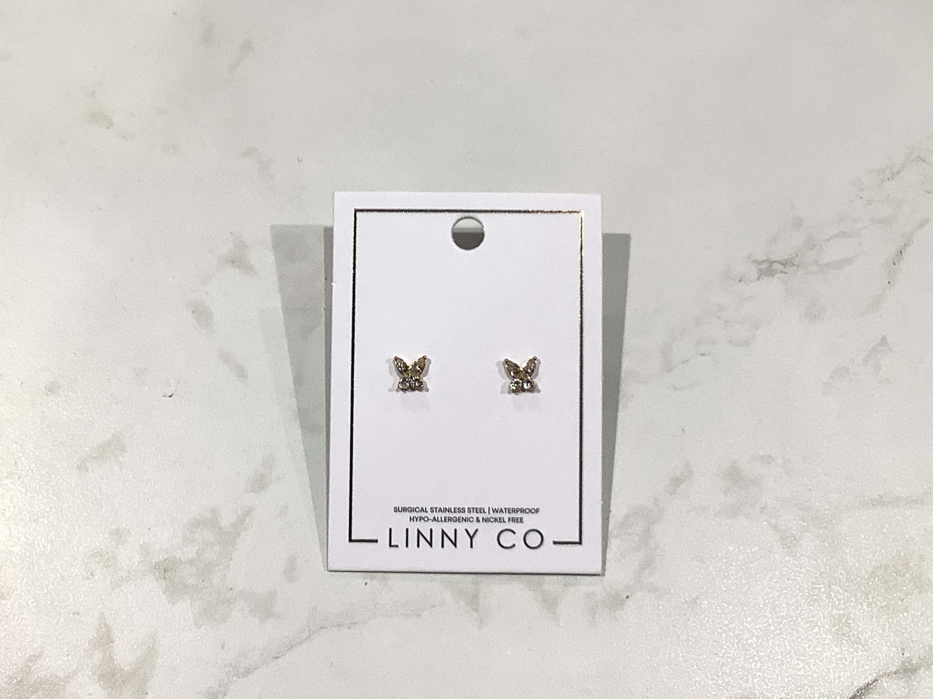 Linny Co Lynn Butterfly Earrings