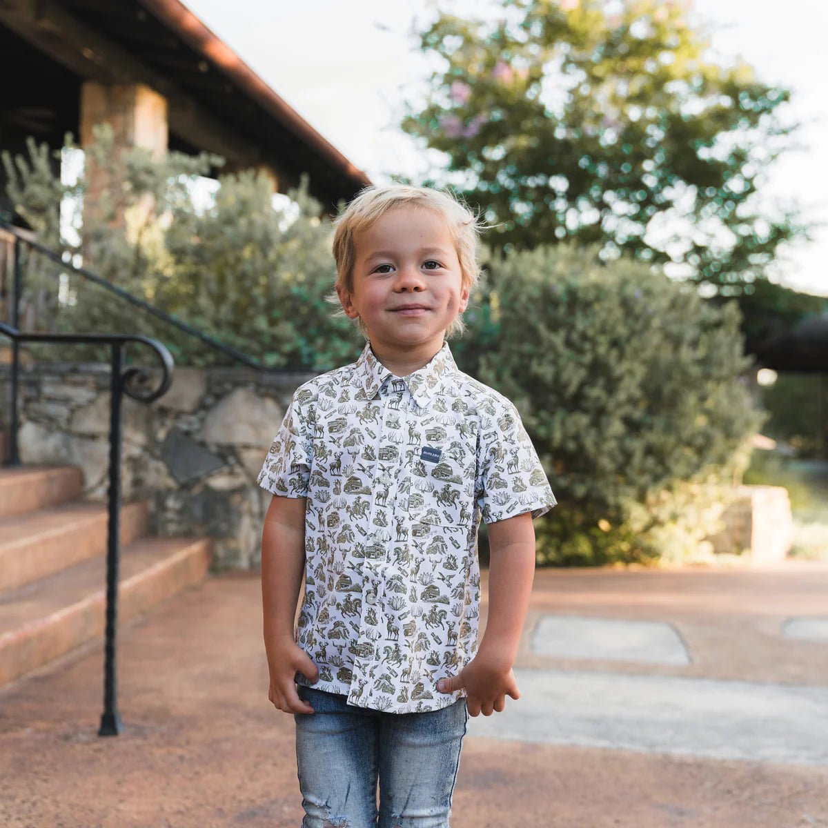 Youth Into The Wild Button Up