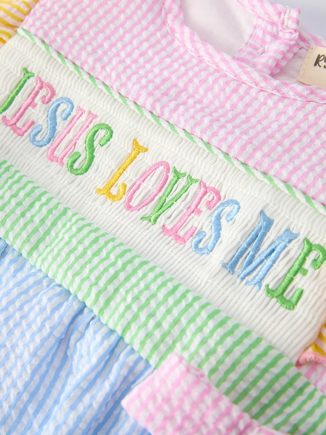 Jesus Loves Me Girl Romper