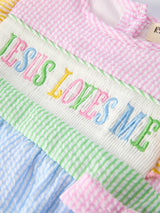 Jesus Loves Me Girl Romper