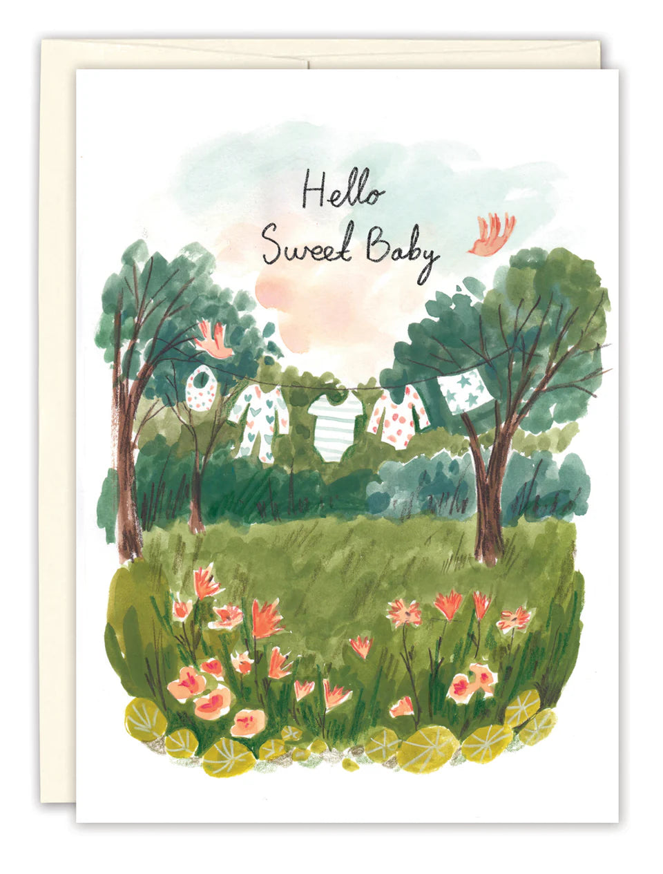 Hello Sweet Baby Card