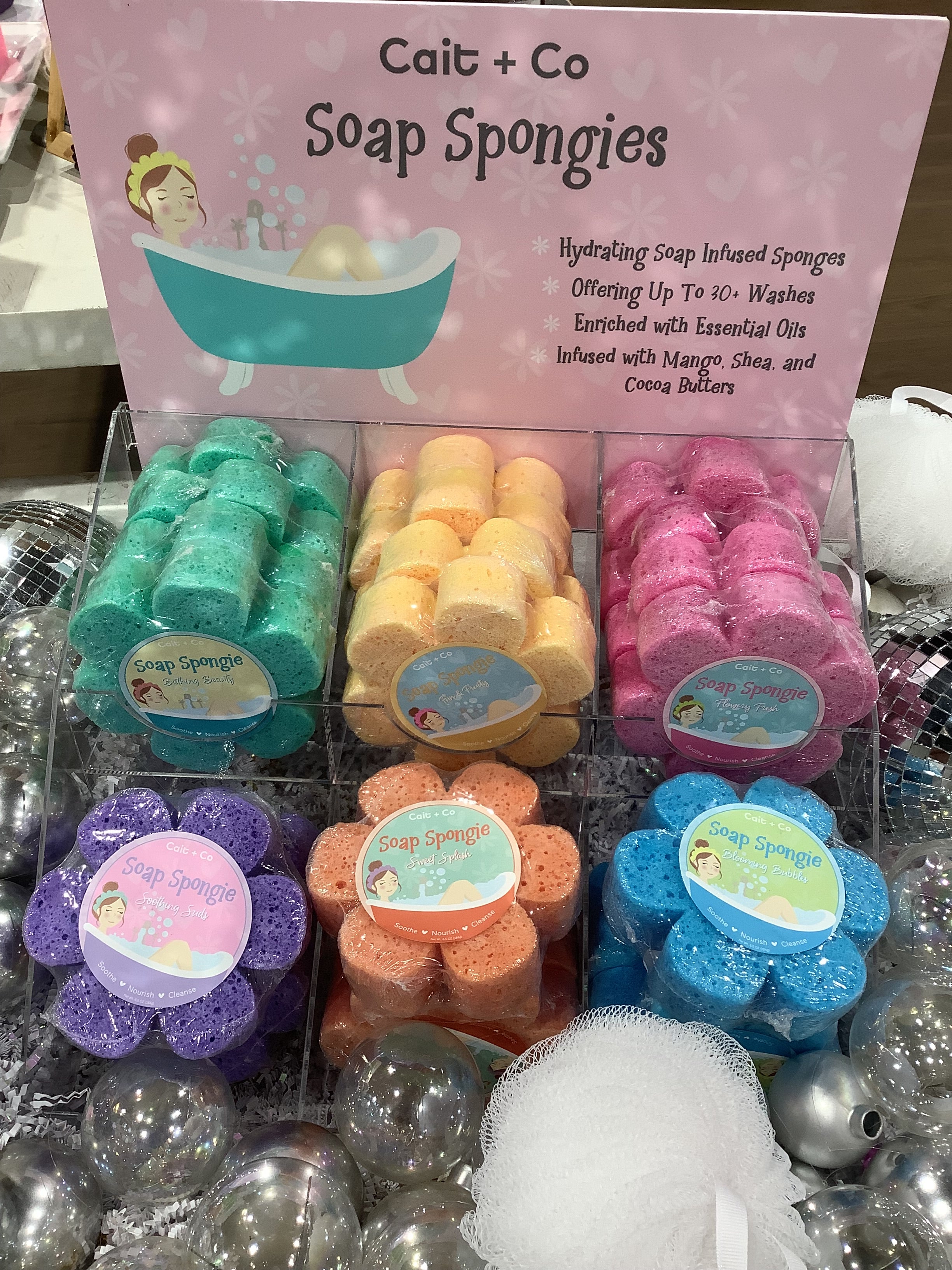 Cait + Co Soap Spongie