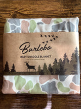 Baby Swaddle Blanket - Driftwood Camo