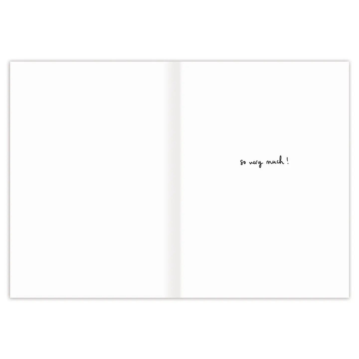Thank You Vase Of Flowers Card