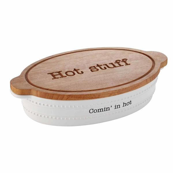 Hot Stuff Ceramic Baker Trivet