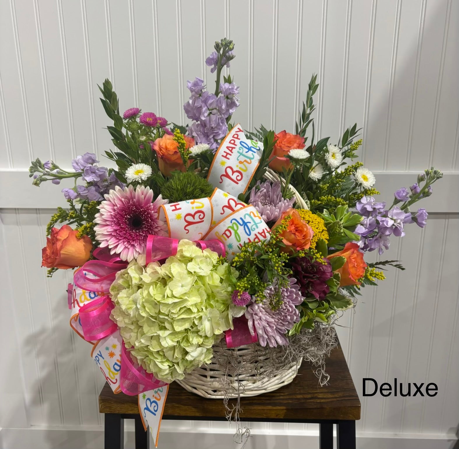 Fresh & Bright Flower Basket