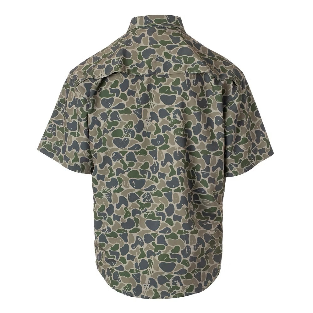 Fieldstone Backwoods Camo Youth Button Up