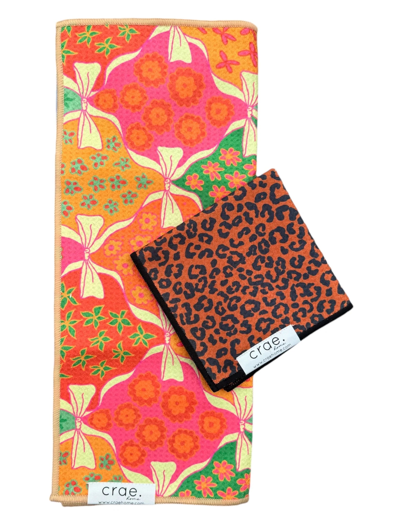 Wildcat Double Sided Hand Towel Washcloth Set