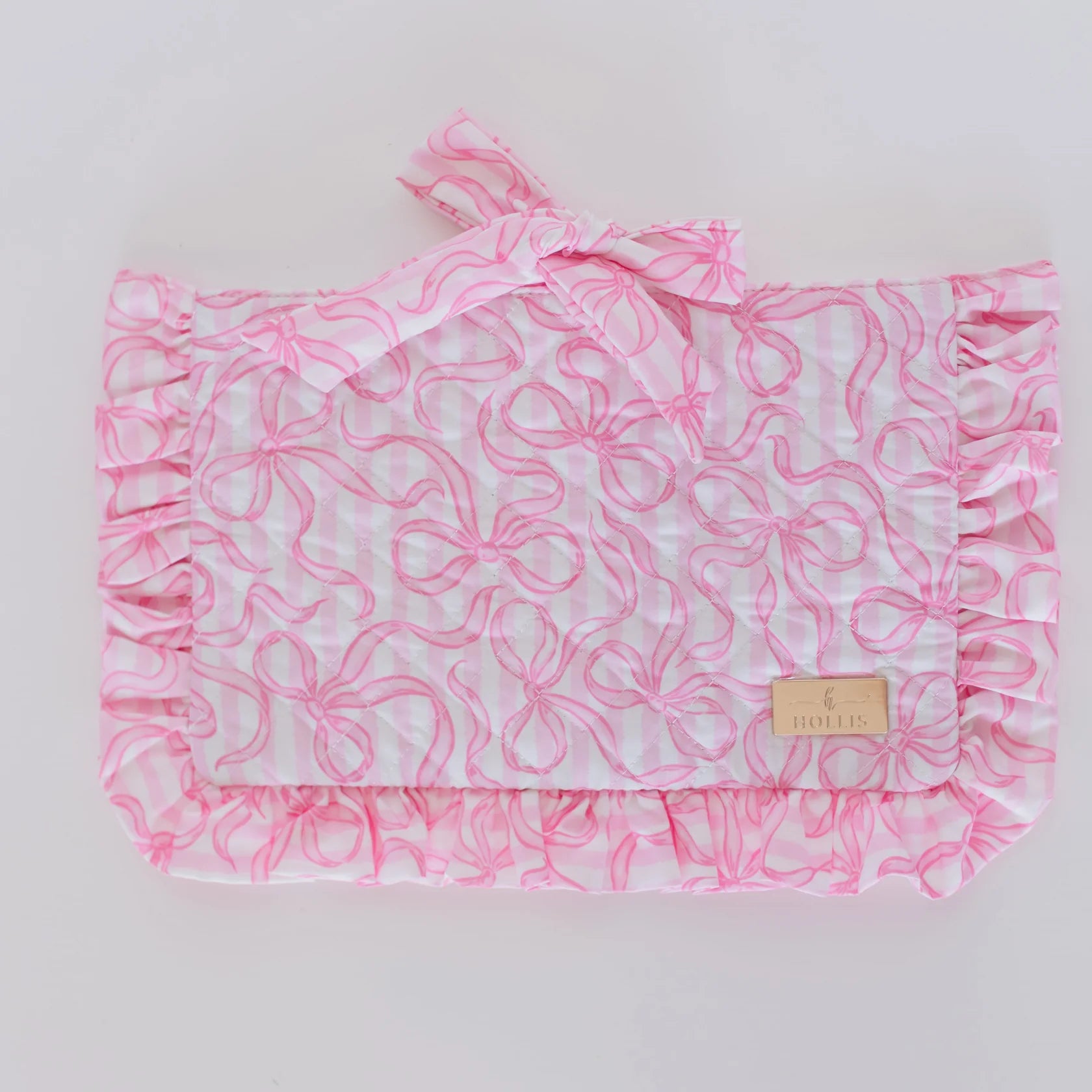 Quilted Bow Bible Sleeve