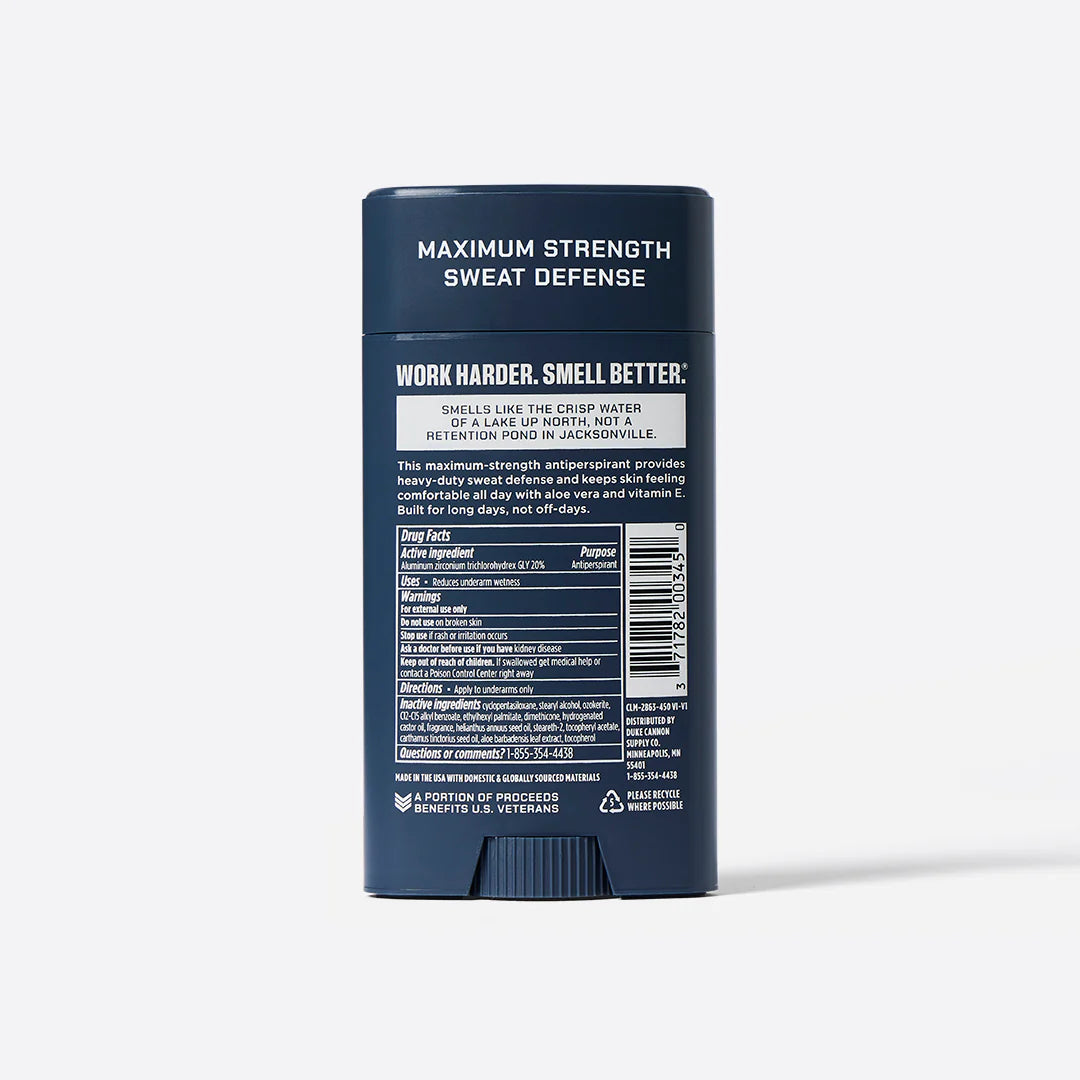 Duke Cannon Antiperspirant And Deodorant Midnight Swim